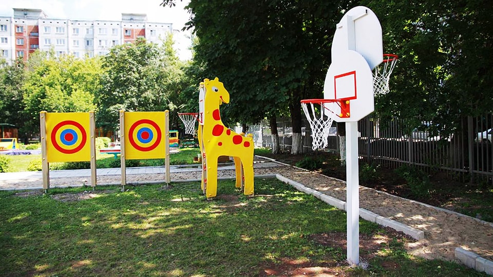 Проектирование спортивных площадок для детского сада
